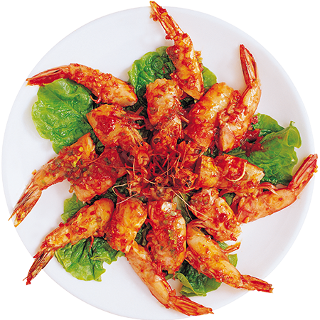 prawns fry